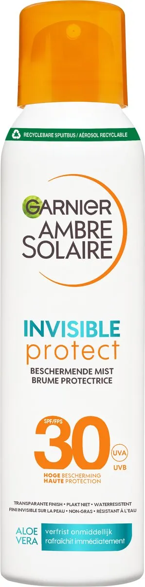 Garnier Ambre Solaire Invisible Protect Mist Zonnebrandspray SPF30 150ml