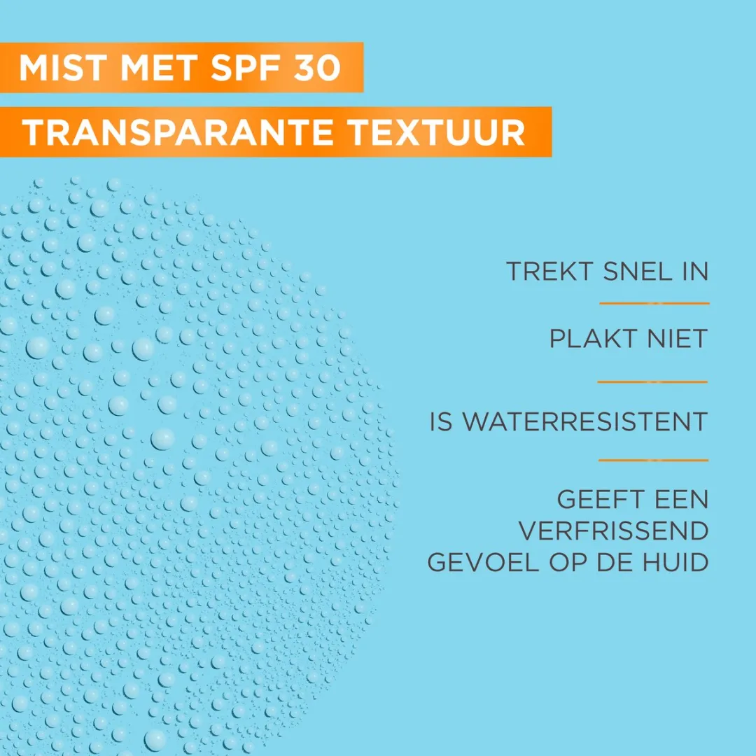 Garnier Ambre Solaire Invisible Protect Mist Zonnebrandspray SPF30 150ml