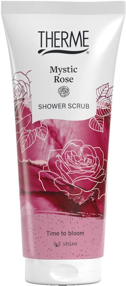 Therme Mystic Rose Shower Scrub 200ml