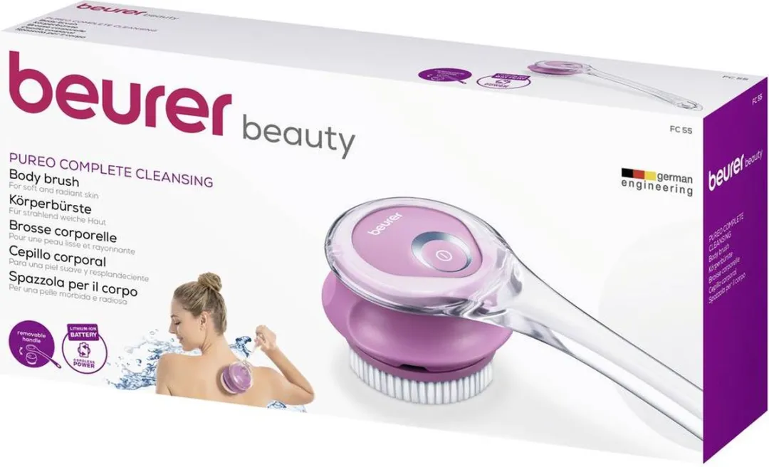 Beurer FC 55 Pureo Lichaamsborstel - Roze