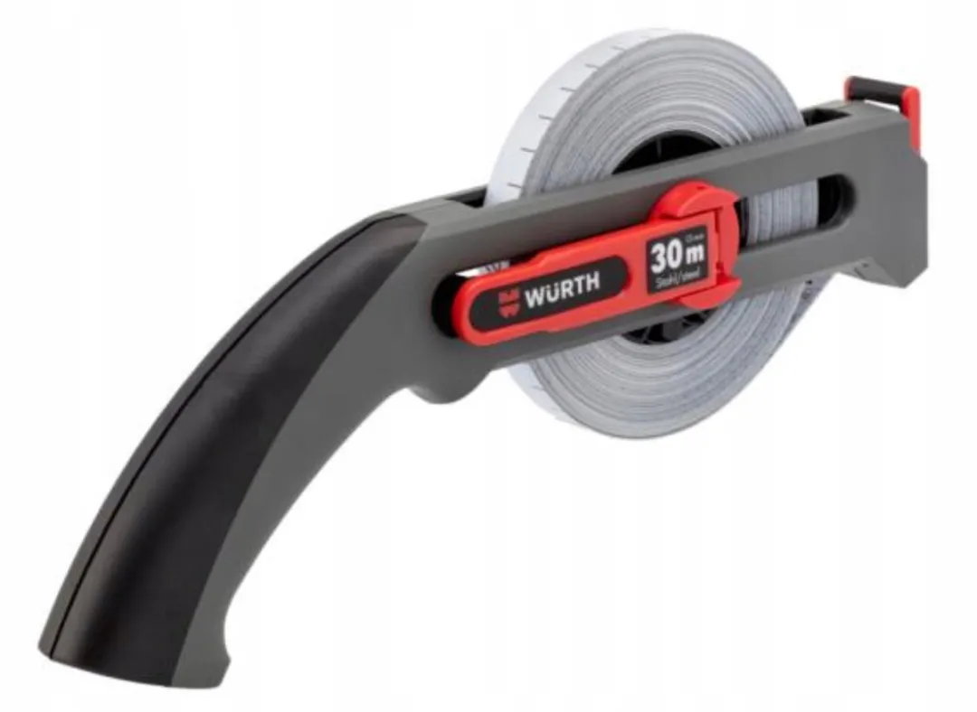 Würth Stalen Meetlint 50m - Zwart