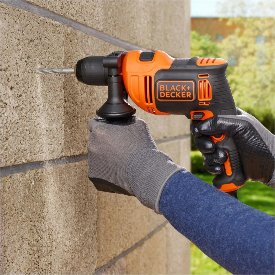 BLACK+DECKER BEH710K-QS Klopboormachine 710W - afbeelding 4 van 6