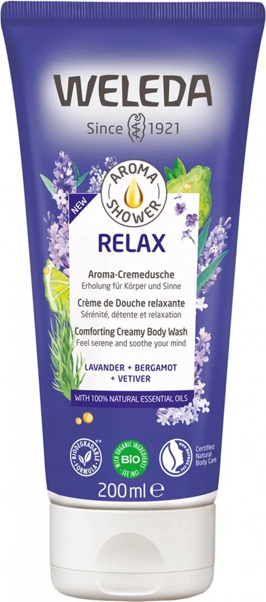 Weleda Aroma Shower Relax Douchecrème 200ml