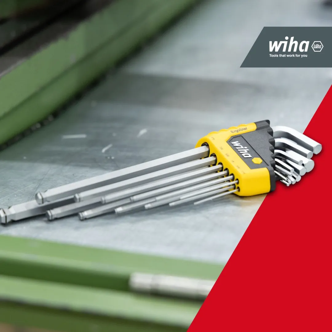 Wiha L-Key Set 13-delig - ErgoStar Holder - Zilver - afbeelding 6 van 6