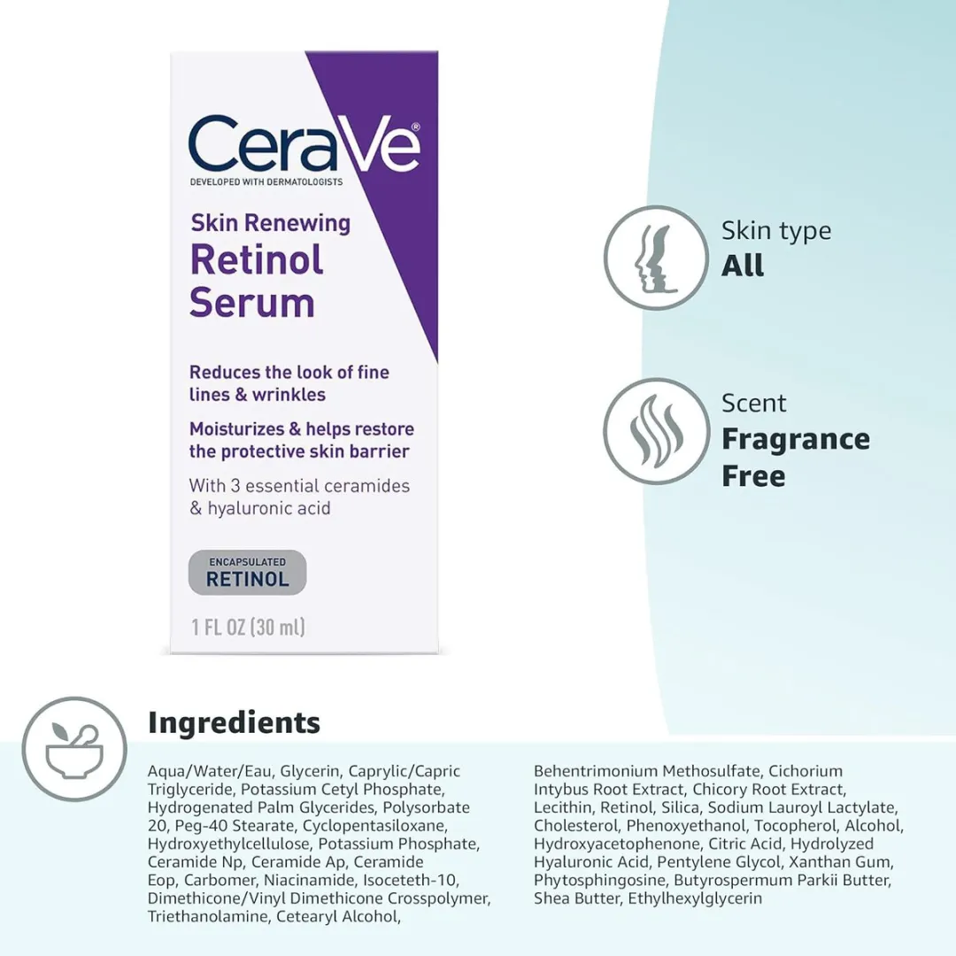 CeraVe Anti Aging Retinol Serum 30ml - afbeelding 6 van 6