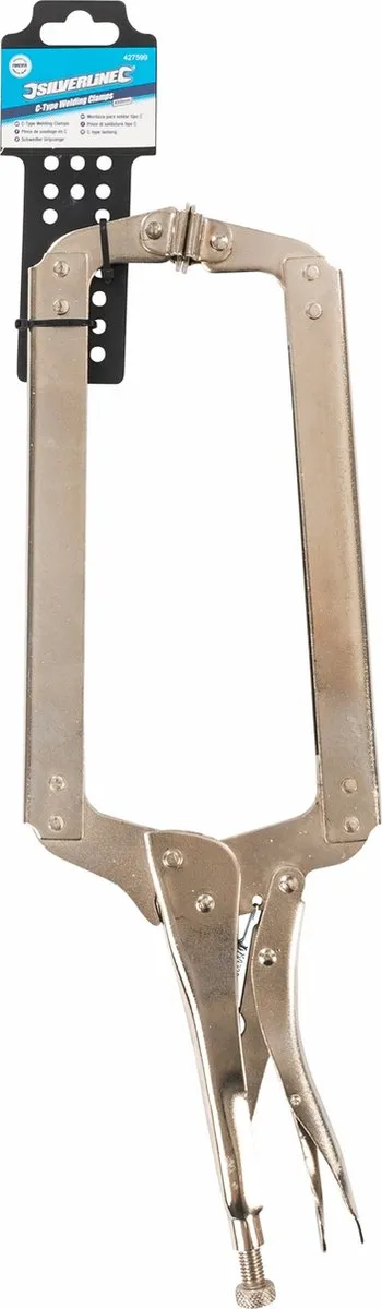 Silverline Verstelbare Lastang 450mm - Roestvrijstaal