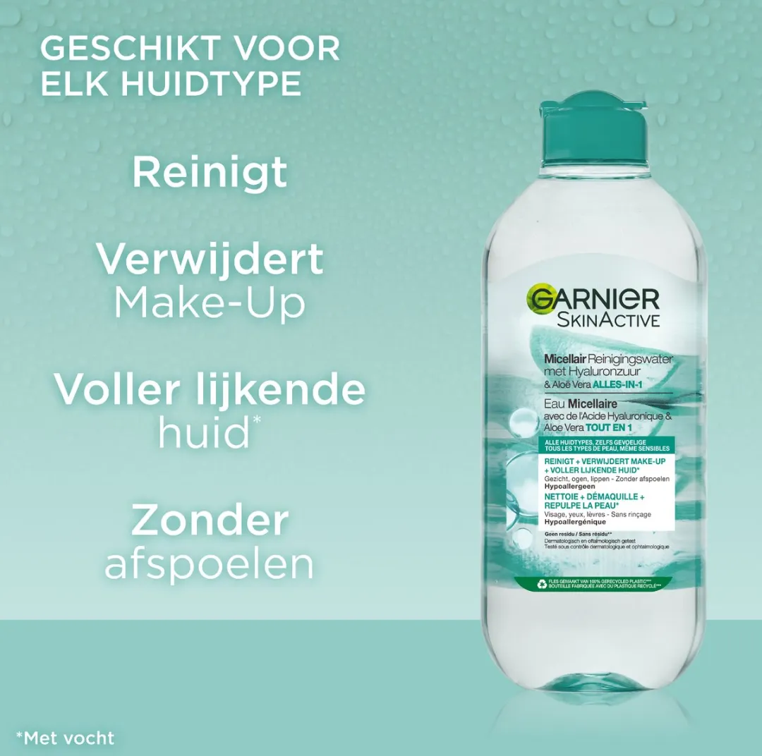 Garnier SkinActive Micellair Reinigingswater 400ml