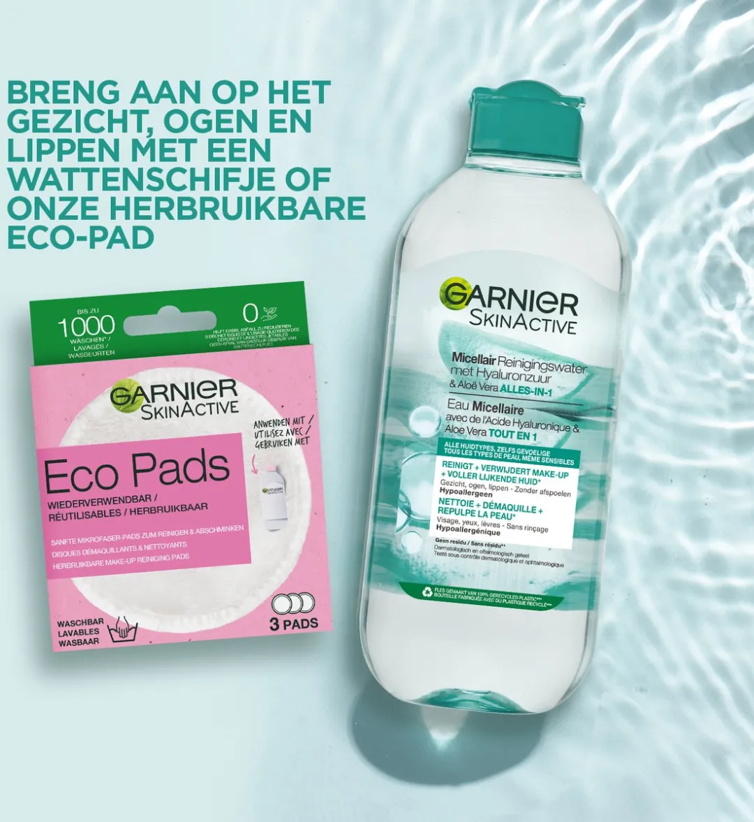 Garnier SkinActive Micellair Reinigingswater 400ml
