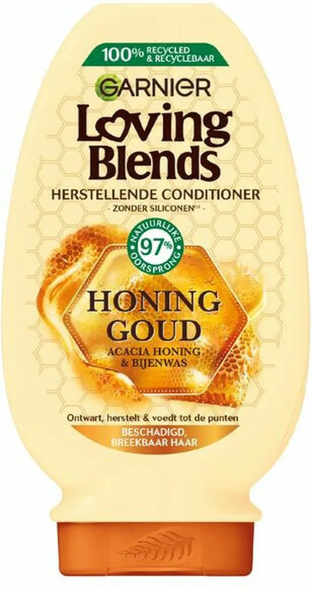 Garnier Loving Blends Honing Goud Shampoo & Conditioner - 4 Stuks