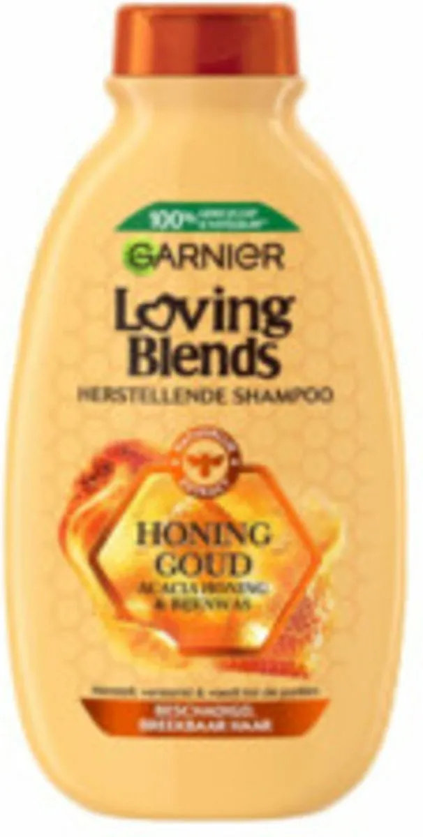 Garnier Loving Blends Honing Goud Shampoo & Conditioner - 4 Stuks