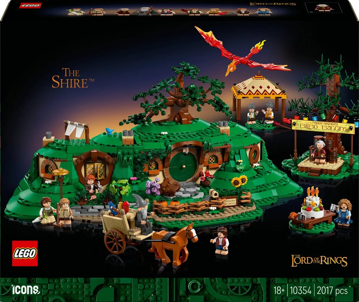 LEGO Icons The Lord of the Rings The Shire 10354