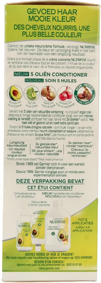 Garnier Nutrisse Ultra Crème 9.3 Permanent Blond - afbeelding 6 van 6