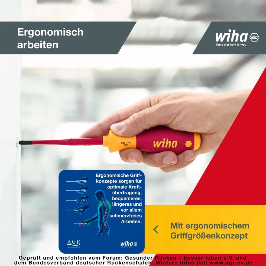 Wiha 3201ZK6 SoftFinish VDE Schroevendraaierset - 6-delig - PZ 3.5mm
