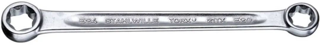 Stahlwille 41251012 21 TX E 10xE 12 Dubbele Ringsleutel