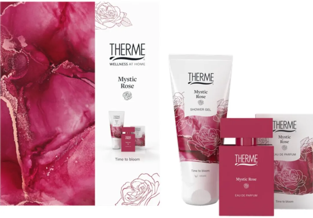 Therme Mystic Rose Parfum & Douchegel Set - 30ml + 200ml