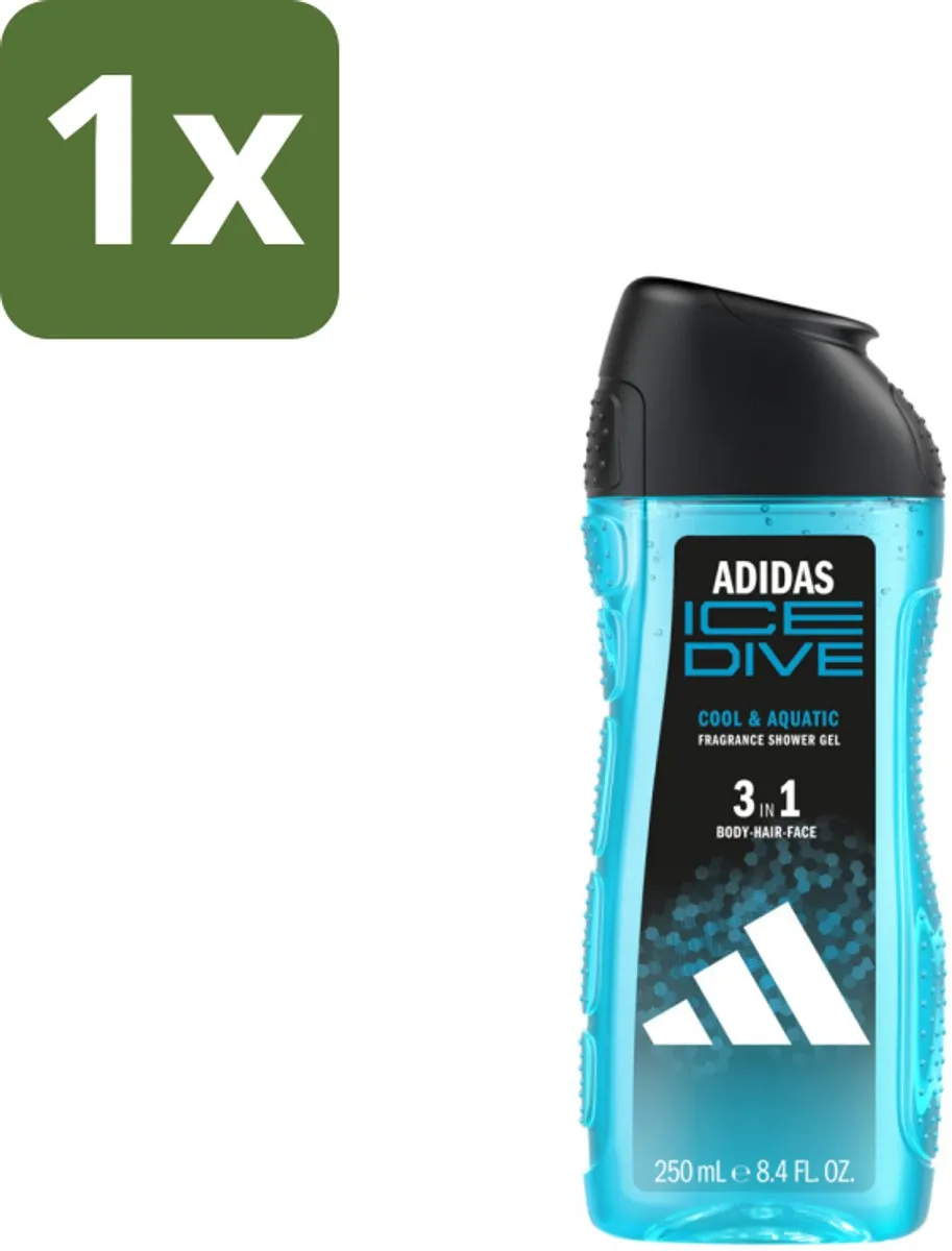 adidas Ice Dive Douchegel 3-in-1 250ml