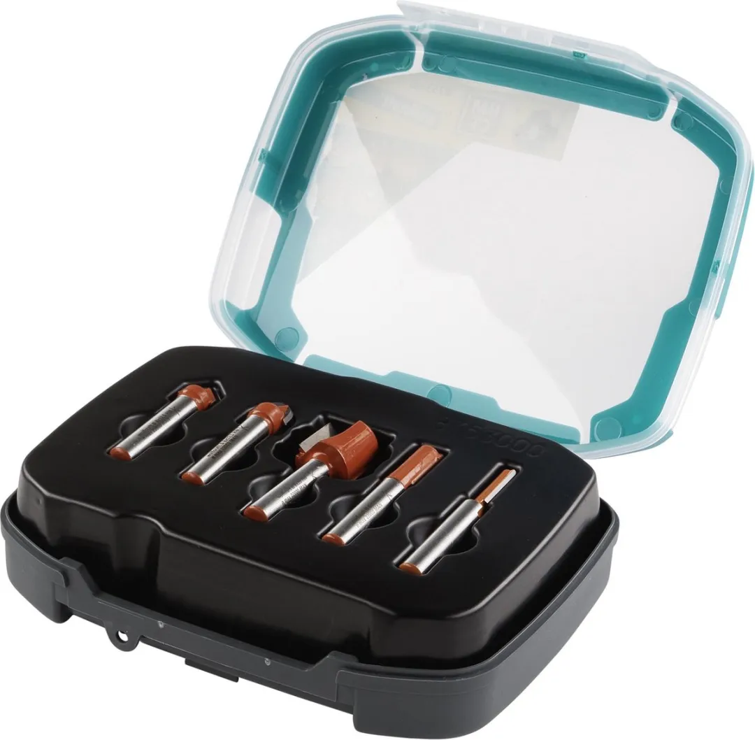 Wolfcraft Groeffrees Set HM 5-delig 8753000