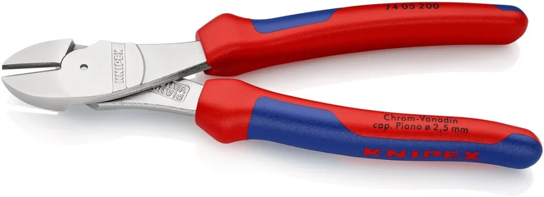 Knipex 74 05 200 Kracht-Zijsnijtang 200mm - Verchroomd
