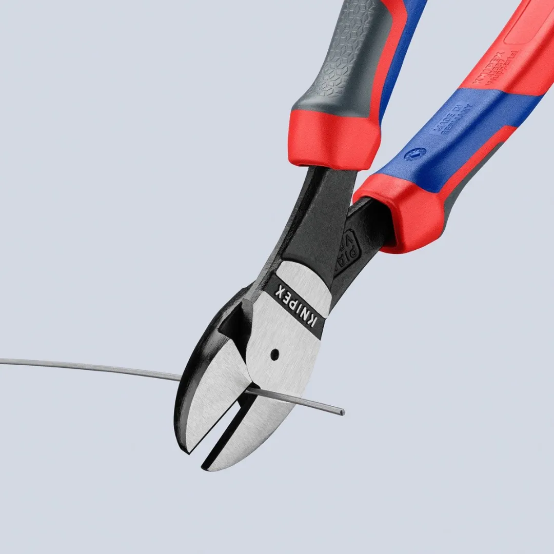Knipex 74 05 200 Kracht-Zijsnijtang 200mm - Verchroomd - afbeelding 6 van 6