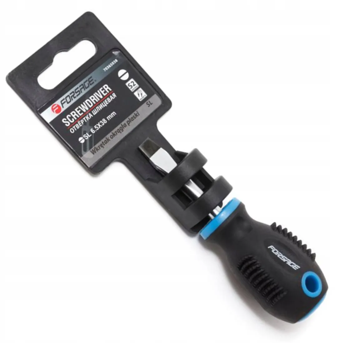 Forsage Platkopschroevendraaier SL6,5x38mm CR-V