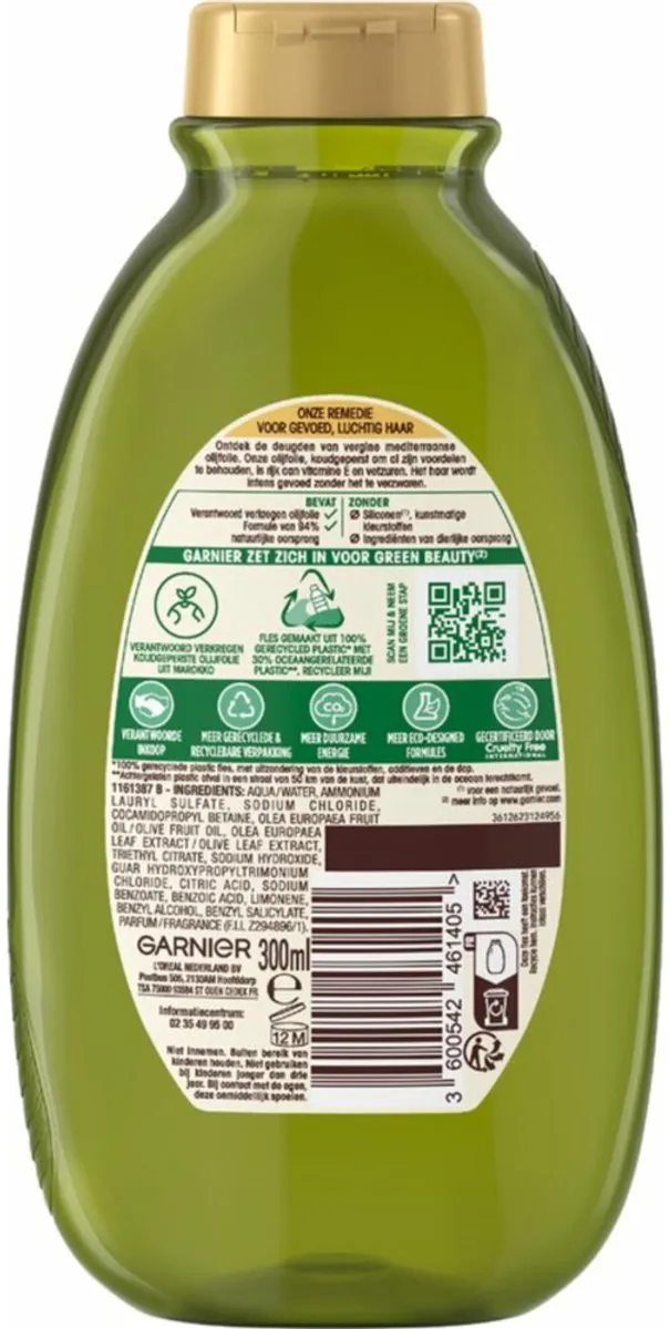 Garnier Loving Blends Mythische Olijf Shampoo 3x300ml