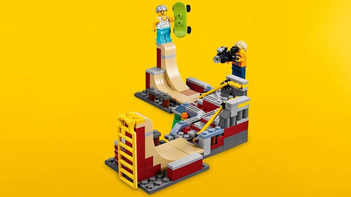 LEGO Creator 31081 Skatehuis - Geel - afbeelding 6 van 6