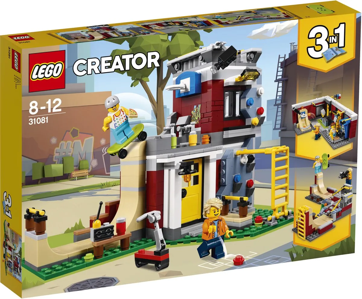 LEGO Creator 31081 Skatehuis