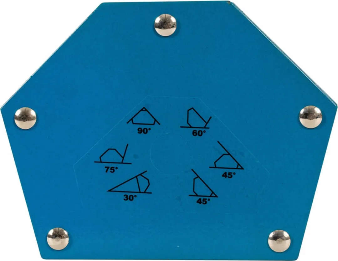 Silverline Lasmagneet 18kg - 30°-90° Hoekinstelling - Geëmailleerd