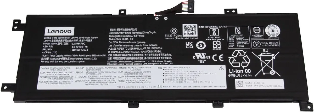 Lenovo L18C4P90 Accu