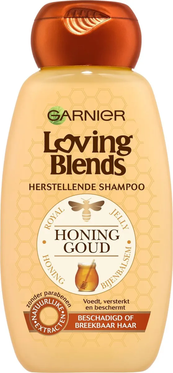 Garnier Loving Blends Honing Goud Shampoo 3x250ml