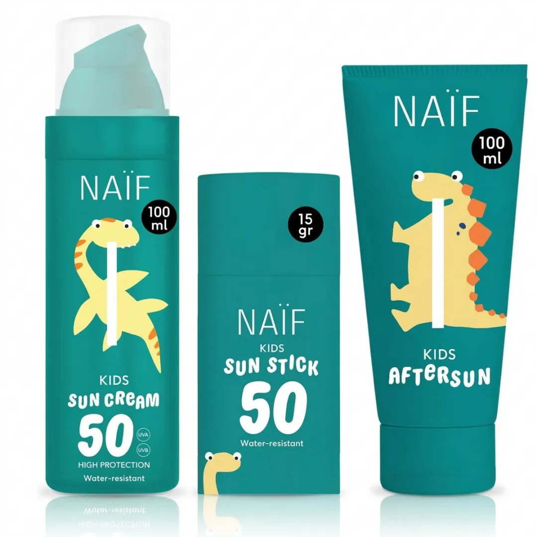 Naïf Zonnebrandset Baby & Kind SPF50 - 3 Stuks 215ml