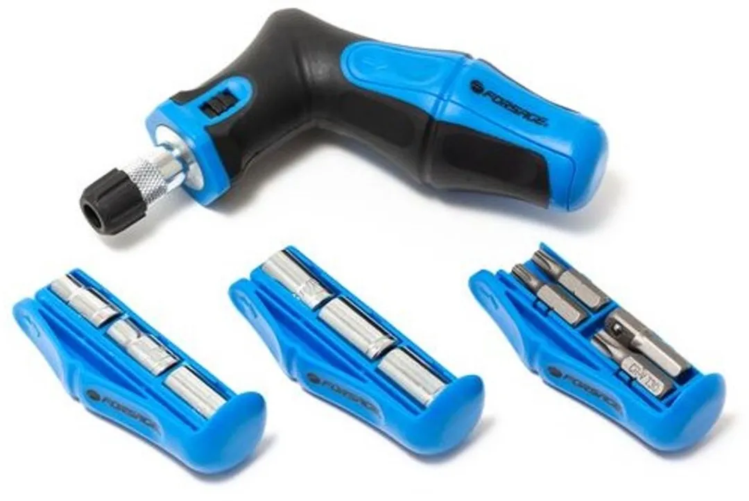 Forsage F-8148R24 Schroevendraaierset - 24-delig - CR-V Staal - Zwart/Blauw