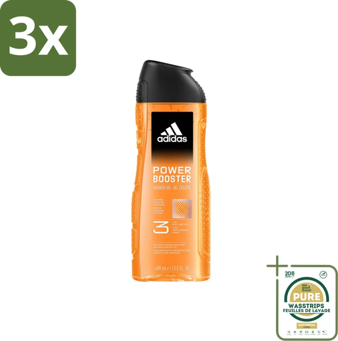 adidas Power Booster Douchegel 750ml