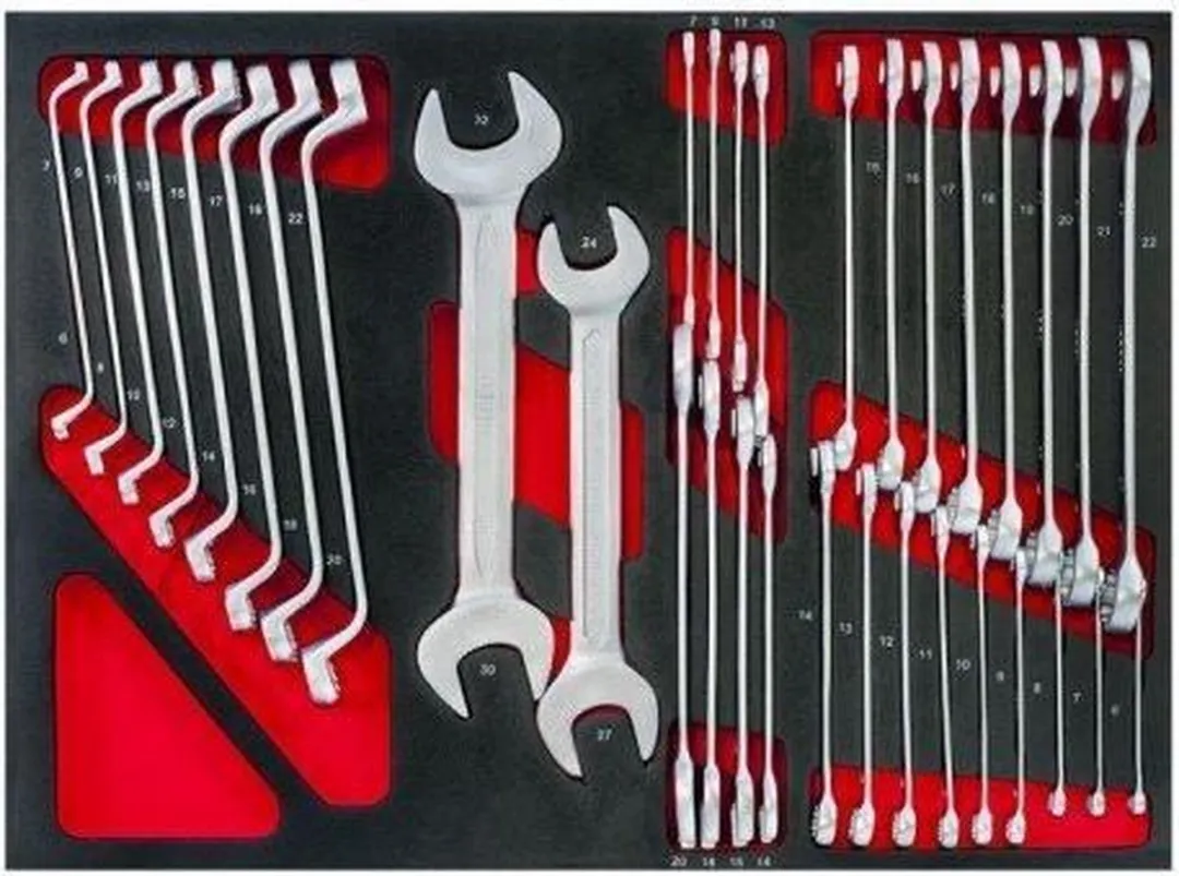 Airpress Gereedschapswagen 217-delig - 7 Lades - Rood/Zwart - afbeelding 8 van 8