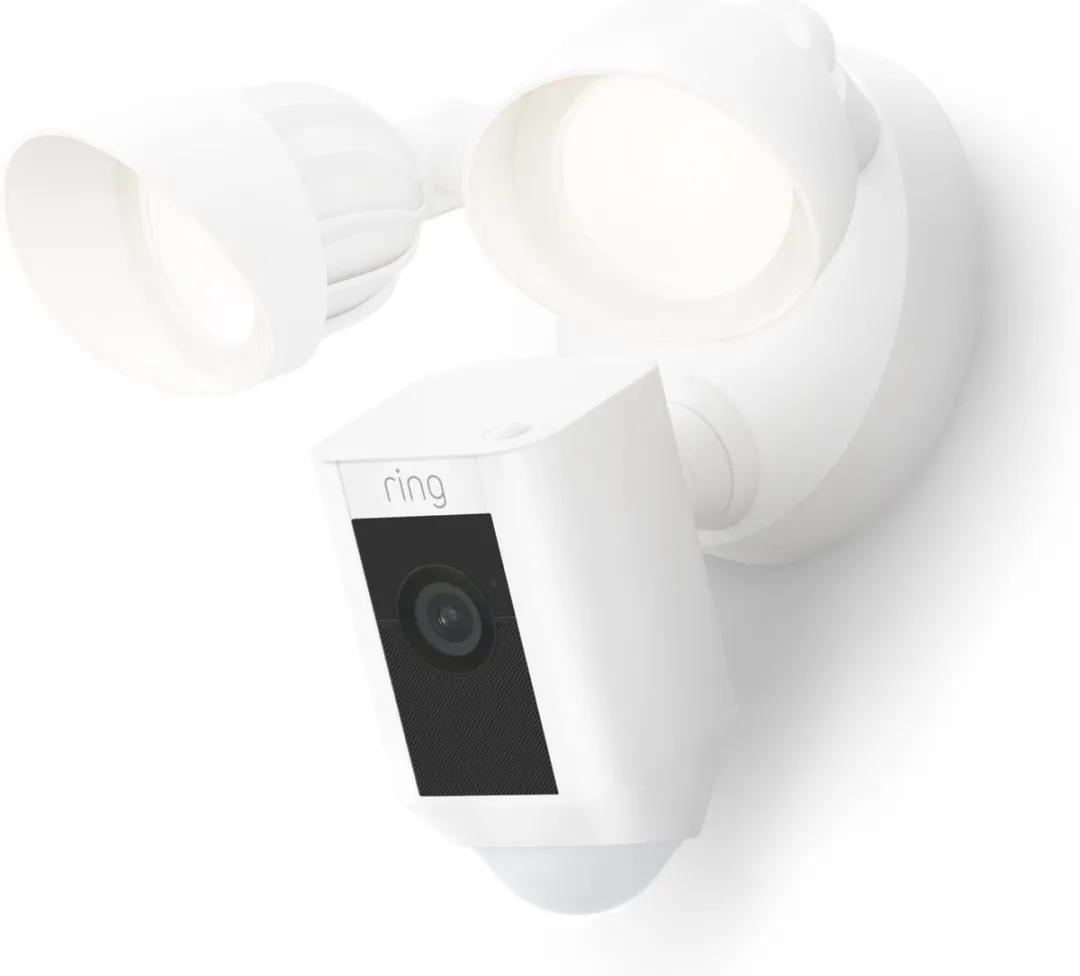 Ring Floodlight Cam Wired Plus - Wit