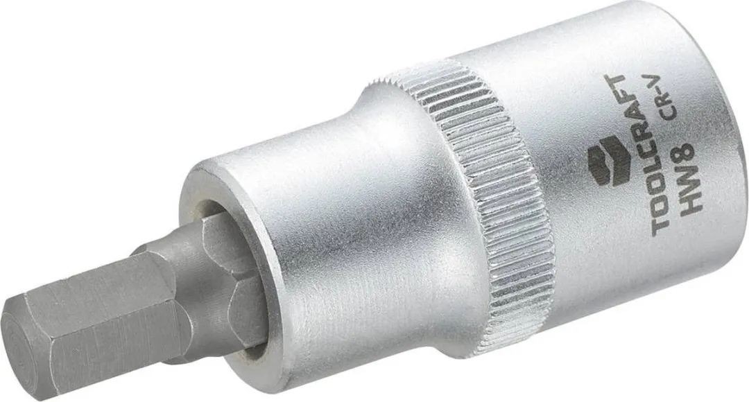 TOOLCRAFT 816158 Inbus Dopsleutel-bitinzet 8mm
