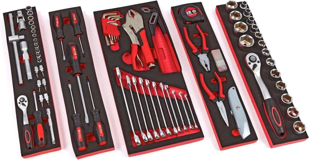 HBM Profi 85 Delige Gereedschapskist - Dopsleutel 27mm - Toolsidee