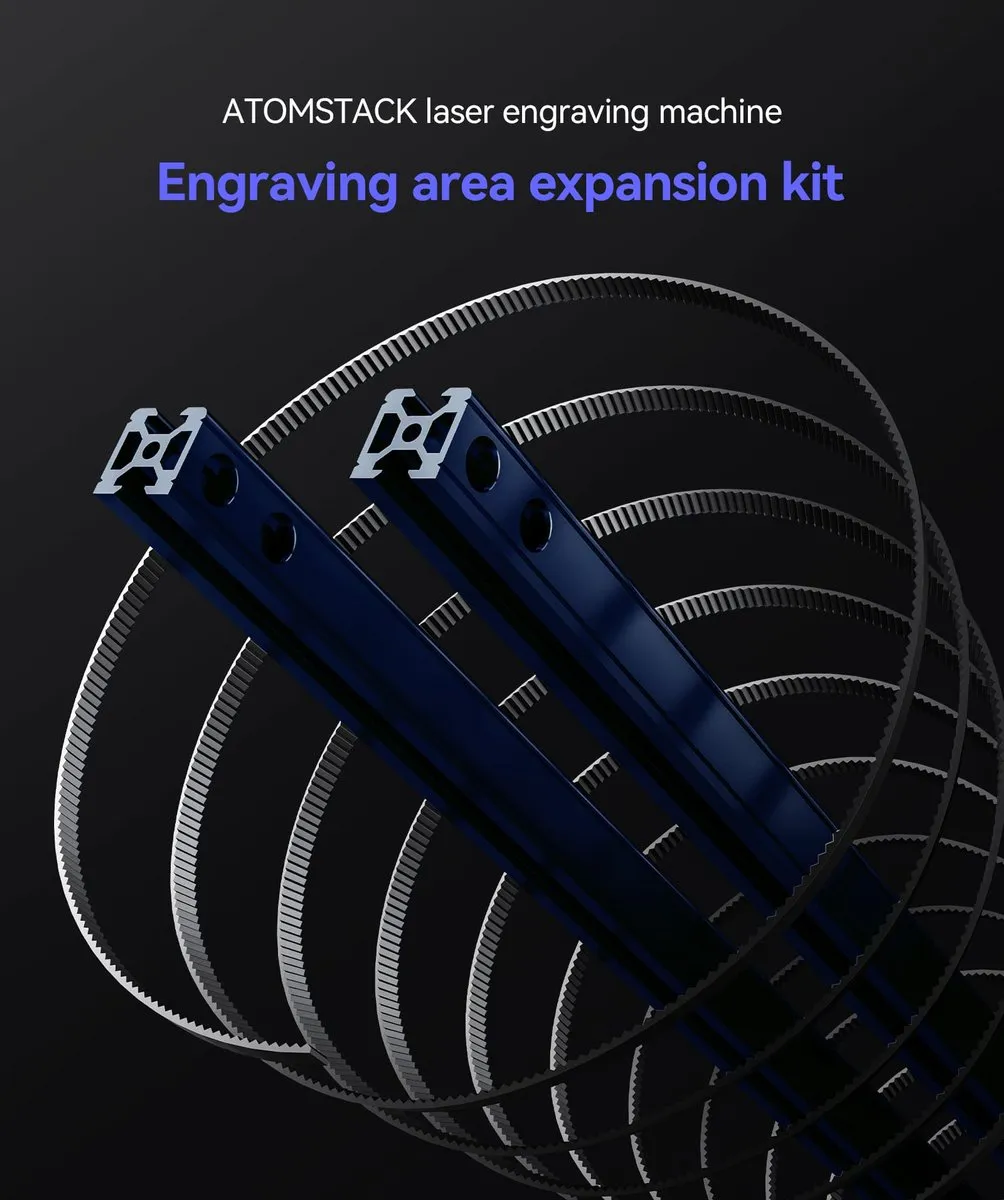 ATOMSTACK A10 Pro Verlengingset - Graveerbereik 850x410mm