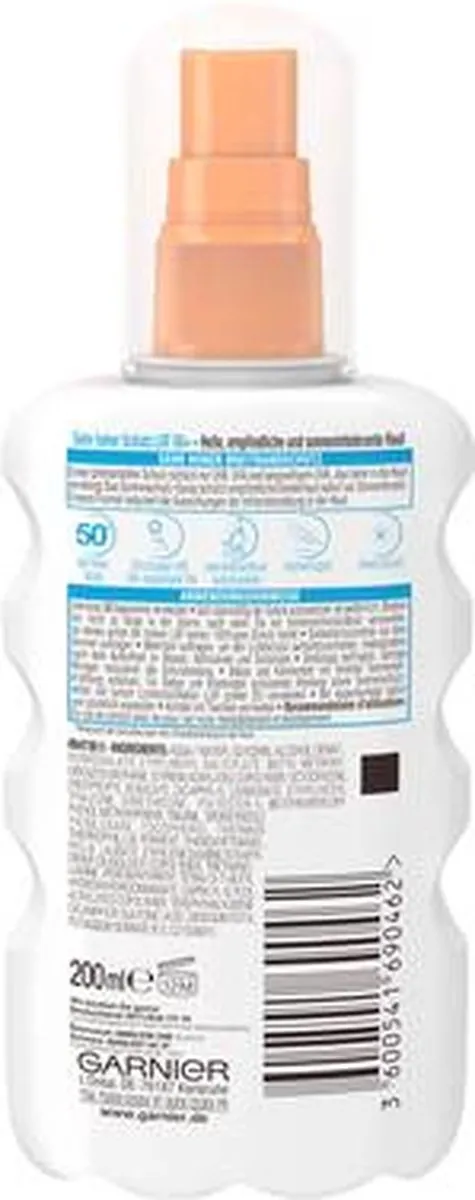 Garnier Ambre Solaire Kids Zonnebrandspray SPF 50+ 200ml