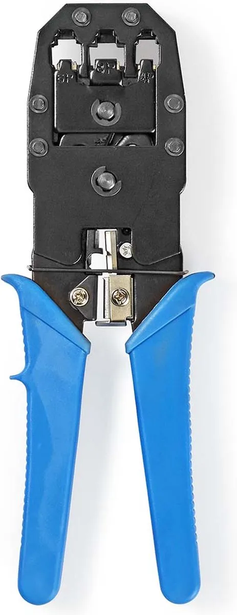 Nedis Krimptang CAT5/6/6a RJ10/11 - Blauw