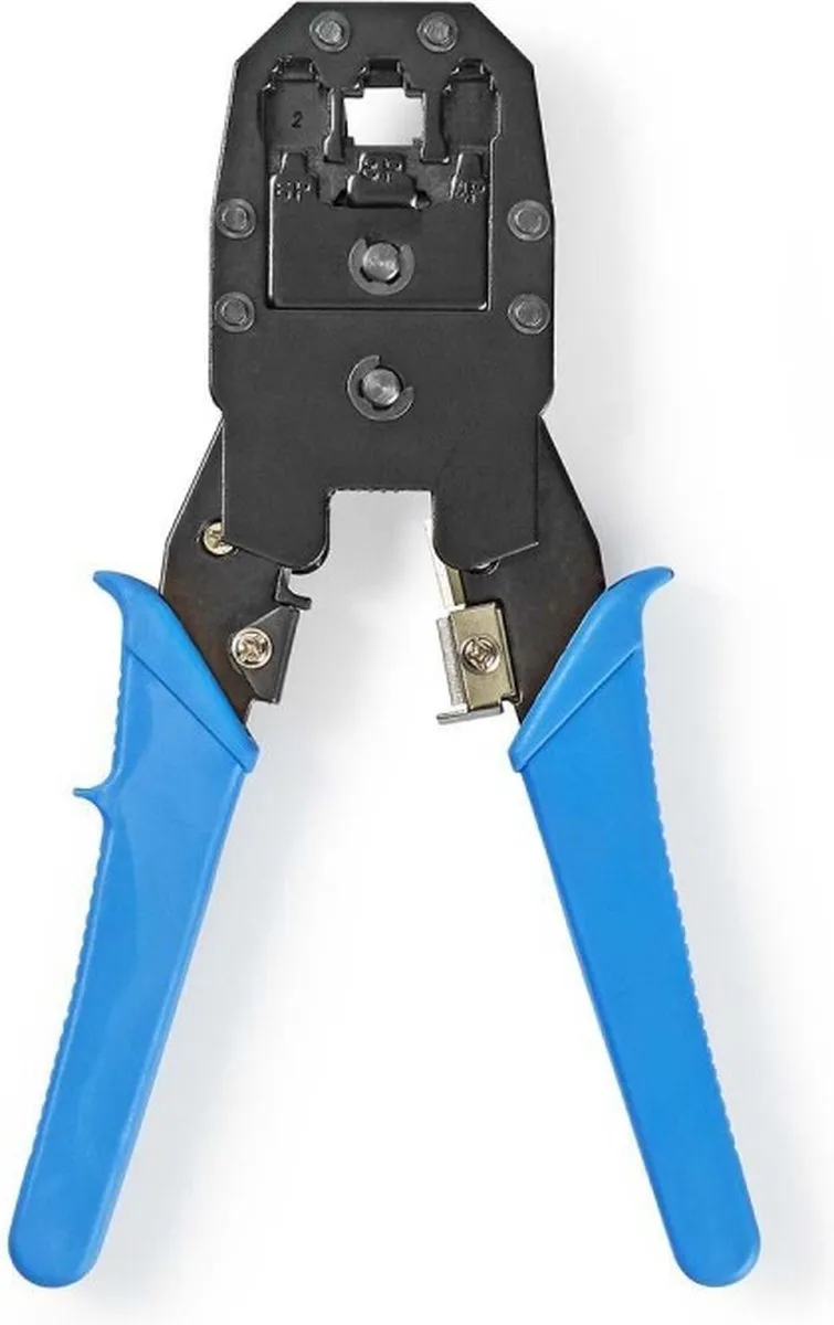 Nedis Krimptang CAT5/6/6a RJ10/11 - Blauw