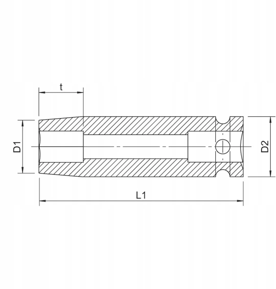 Würth Slagdoppen 1/2" Hex SW11 - 1 Stuk