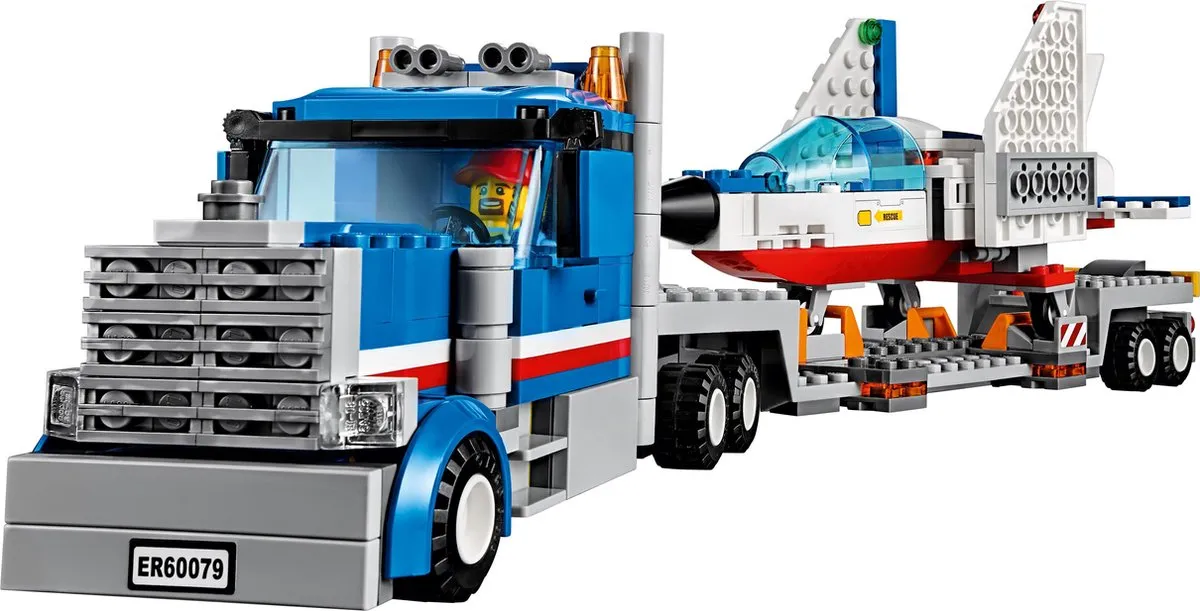 LEGO City Transportvliegtuig 60079 - 448 Stukken - 3 Minifiguren