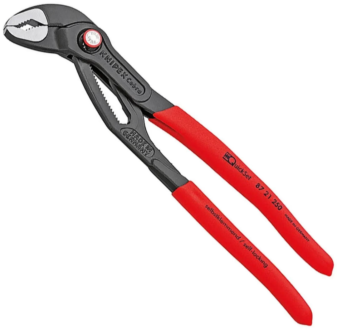 Knipex Cobra Quickset 87 21 250 Waterpomptang 46mm