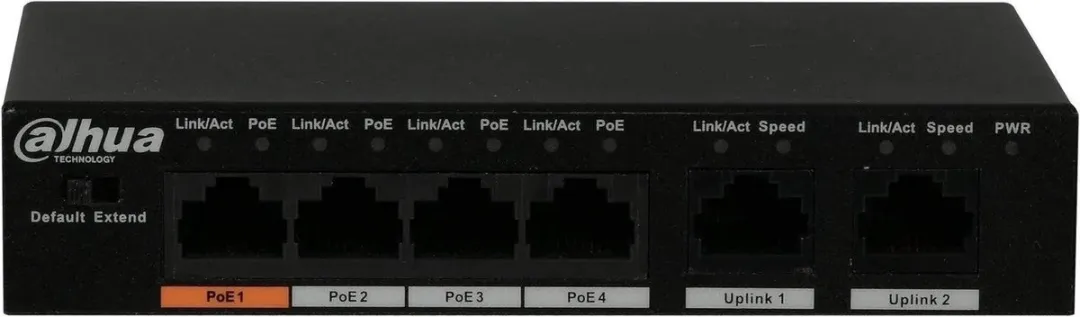 Dahua PFS3006-4ET-60-V2 PoE Switch