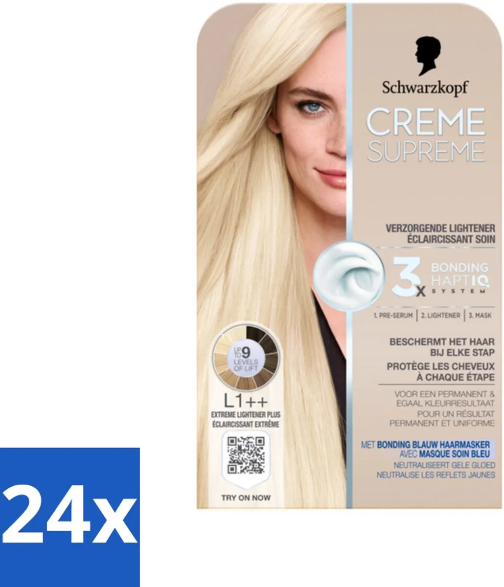 Schwarzkopf Creme Supreme L1++ Extreme Lightener Plus