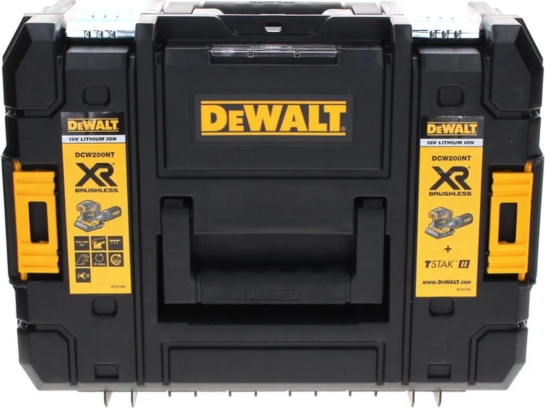 DeWalt DCW 200 D2 Vibratieschuurmachine - 18V - 2x 2,0Ah Accu