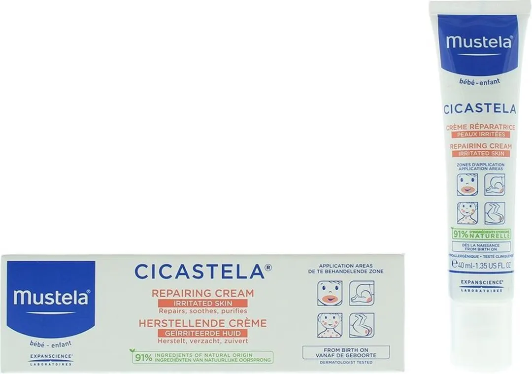 Mustela Cicastela Babycrème 40ml - afbeelding 6 van 6