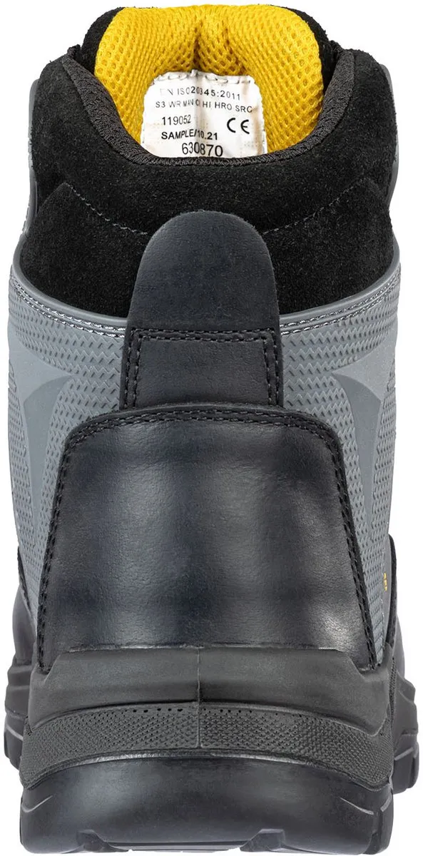 PUMA Borneo MT MID 630870 - Veiligheidsschoen 47 - Zwart/Grijs
