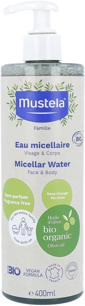 Mustela Bebé Bio Micellair Water 400ml